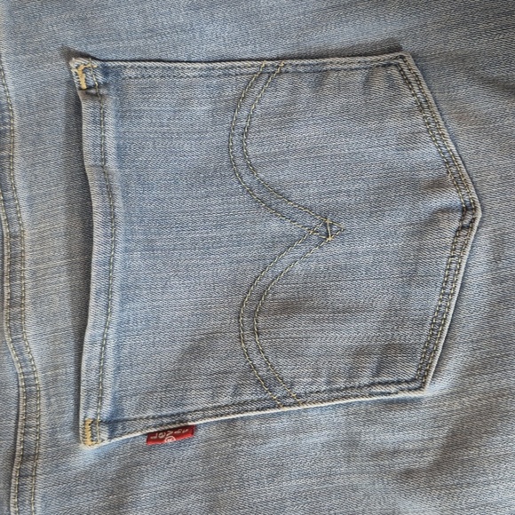Levi's Classic Straight 33 Blue Denim Pants - Picture 5 of 6